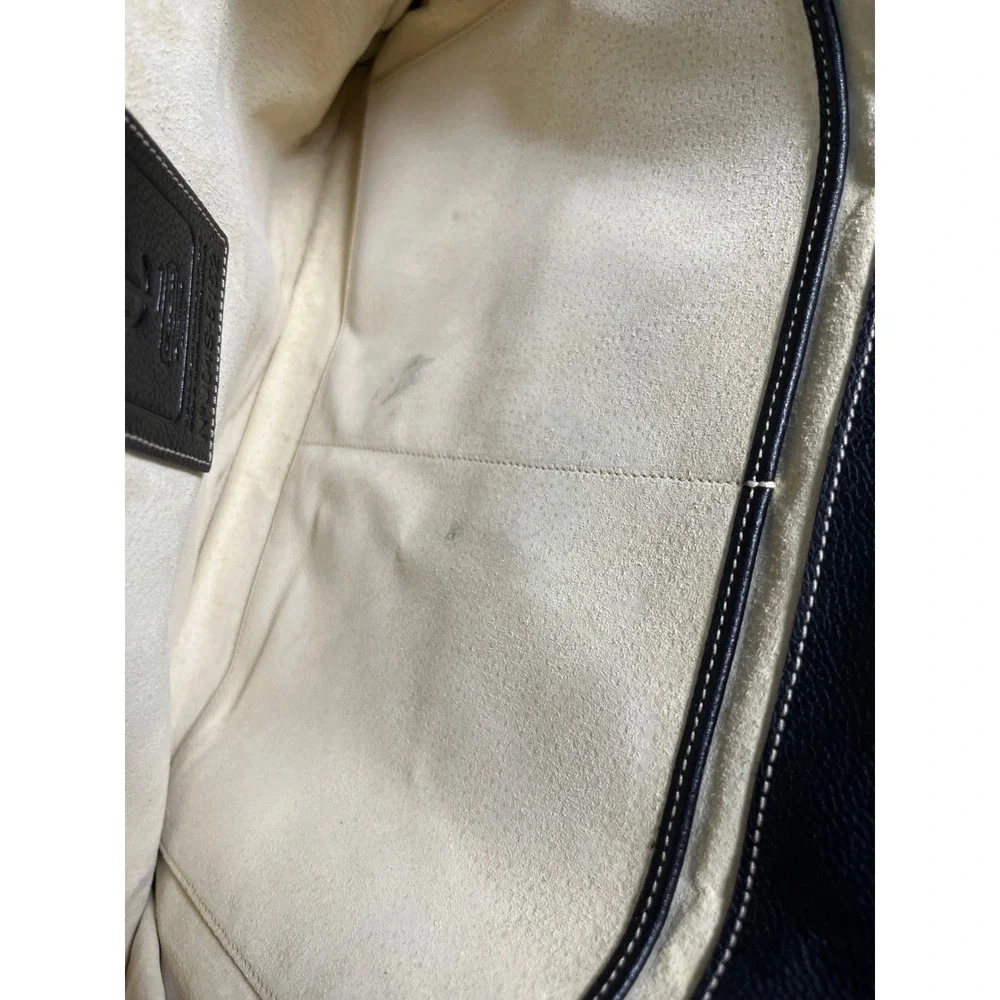 Vintage Coach 5152 Black Pebbled Leather Briefcase Laptop Portfolio‎ Bag CLC